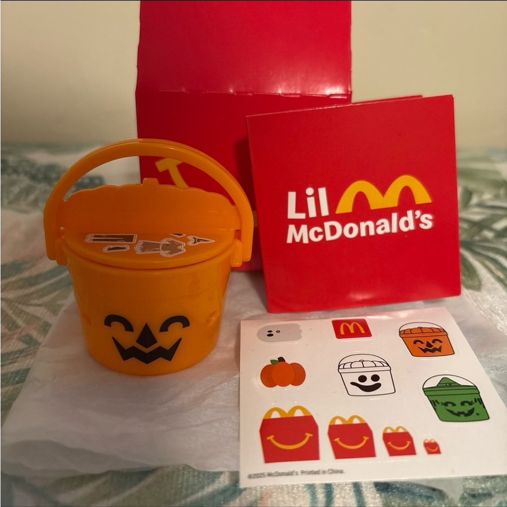 Lil McDonald’s Happy Meal Toy #8 Boo Bucket